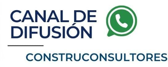 WhatsApp Canal de Difusion Construconsultores