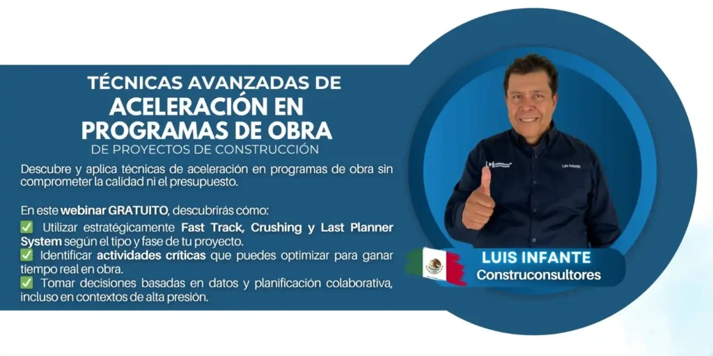 Webinar Técnicas Aceleración Obra