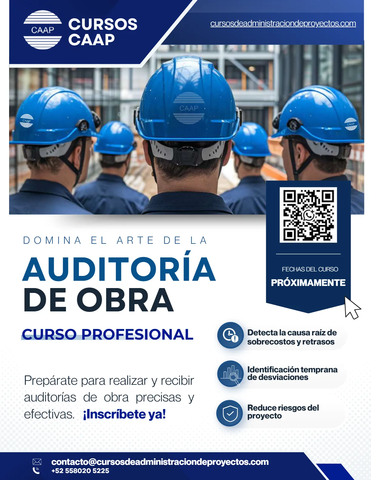 Auditoria obra flyer 2026