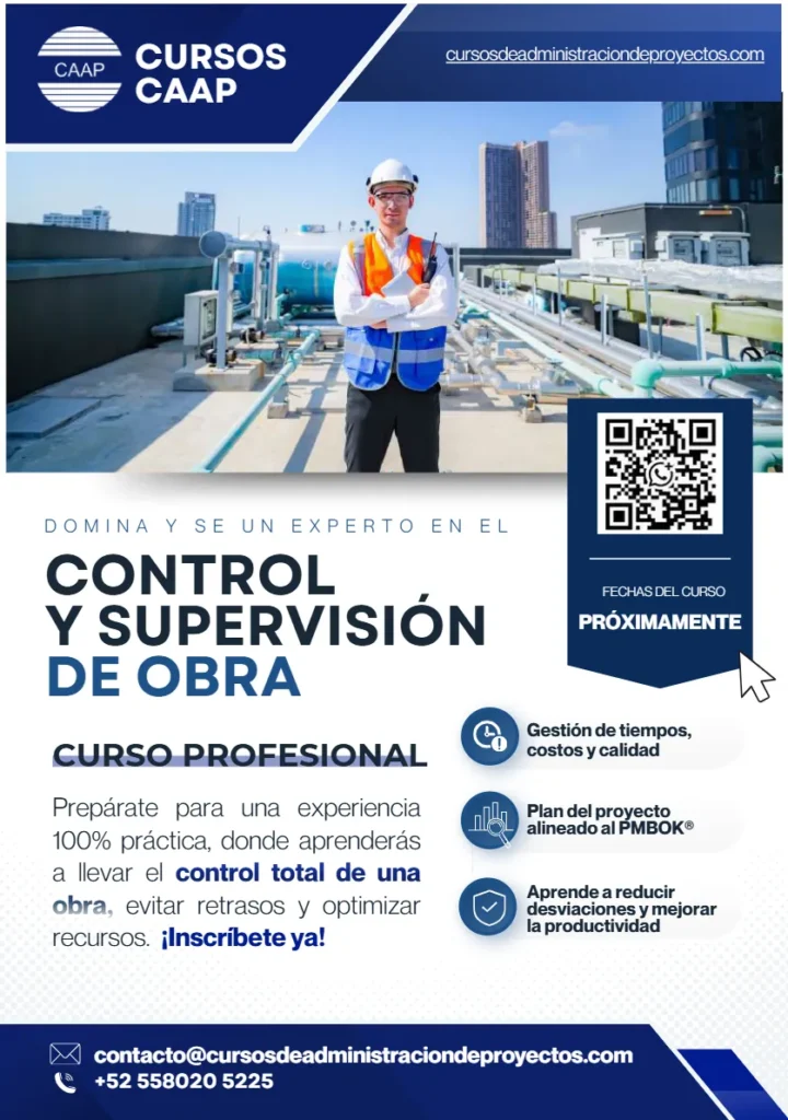 Control Supervisión Obra Flyer 2026