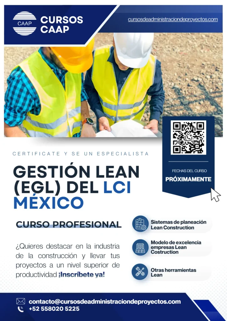 Gestión Lean Curso flyer 2026
